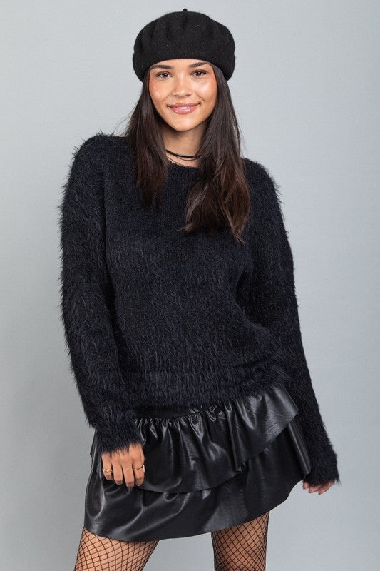 Fallyn Fuzzy Sweater