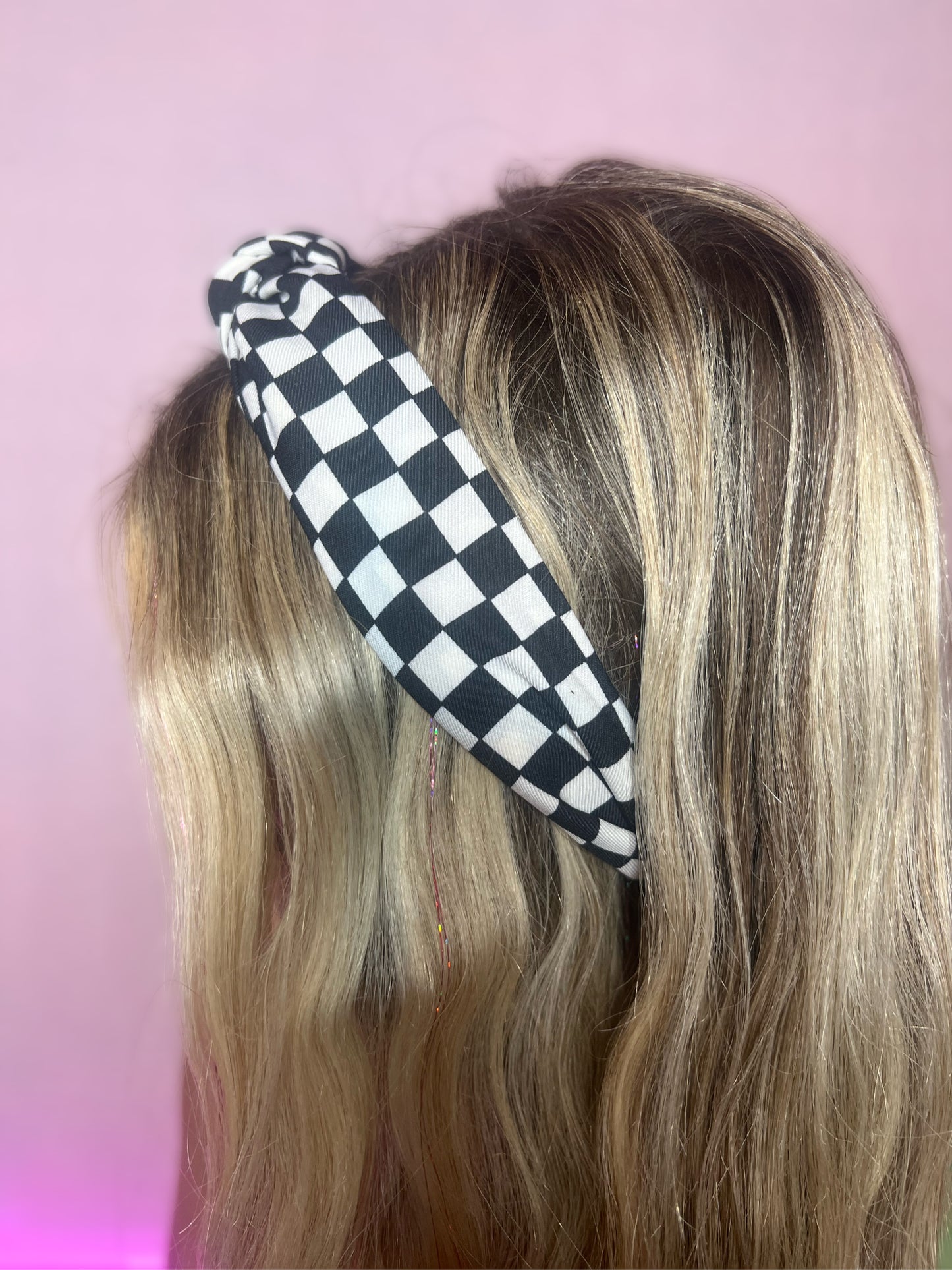 Checkered Headband