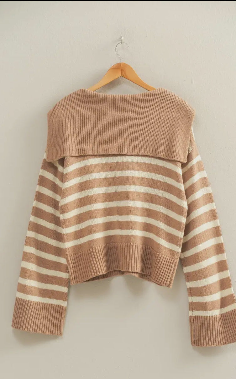 Sailor Collar Sweater