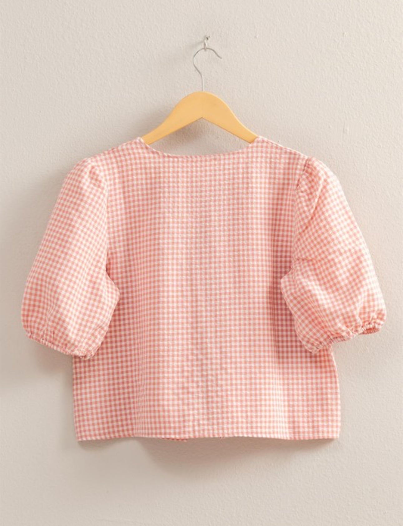 Dahlia Gingham Top