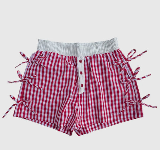 Red Bow Boxer Shorts