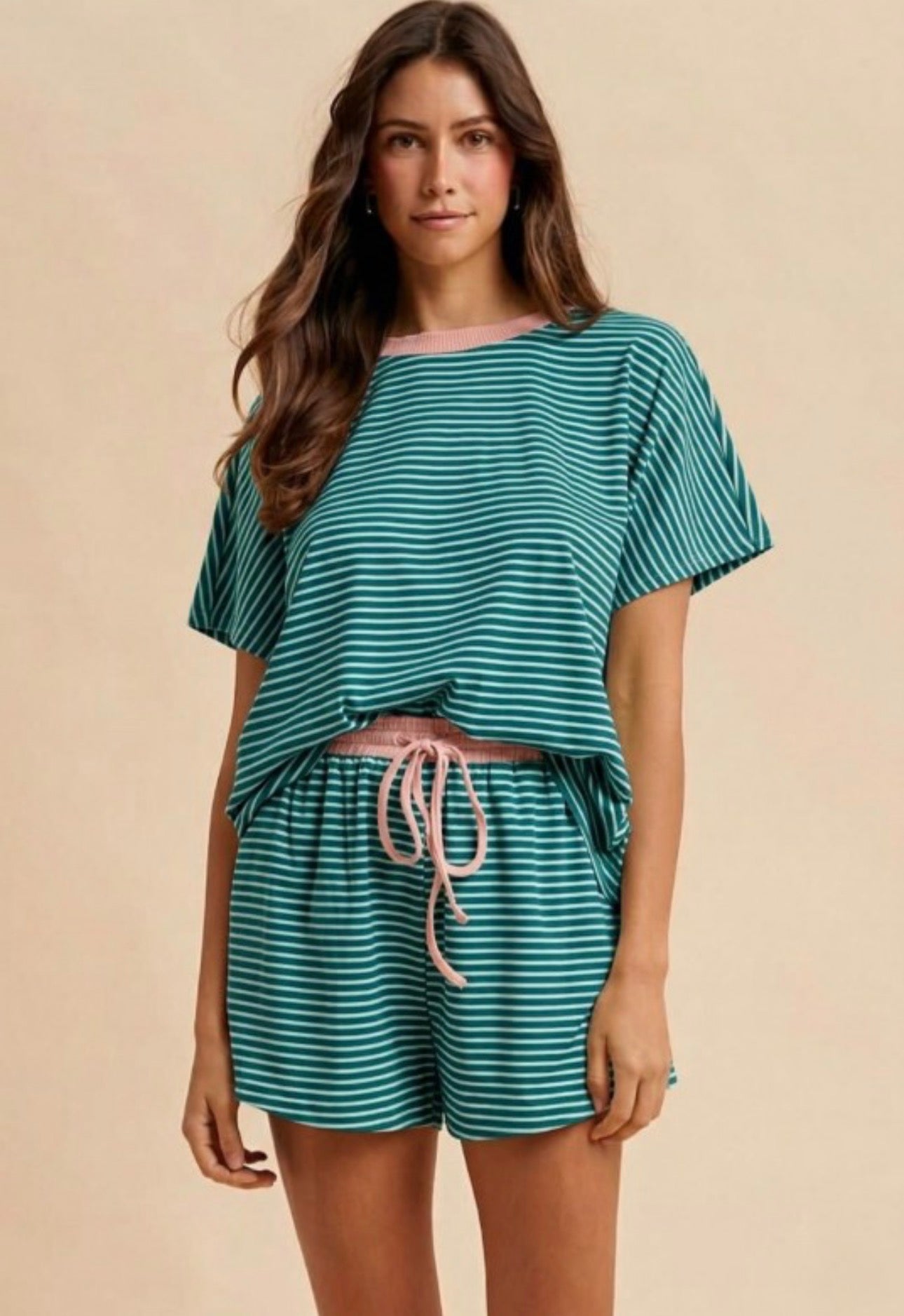 Teal/Blush Comfy Set