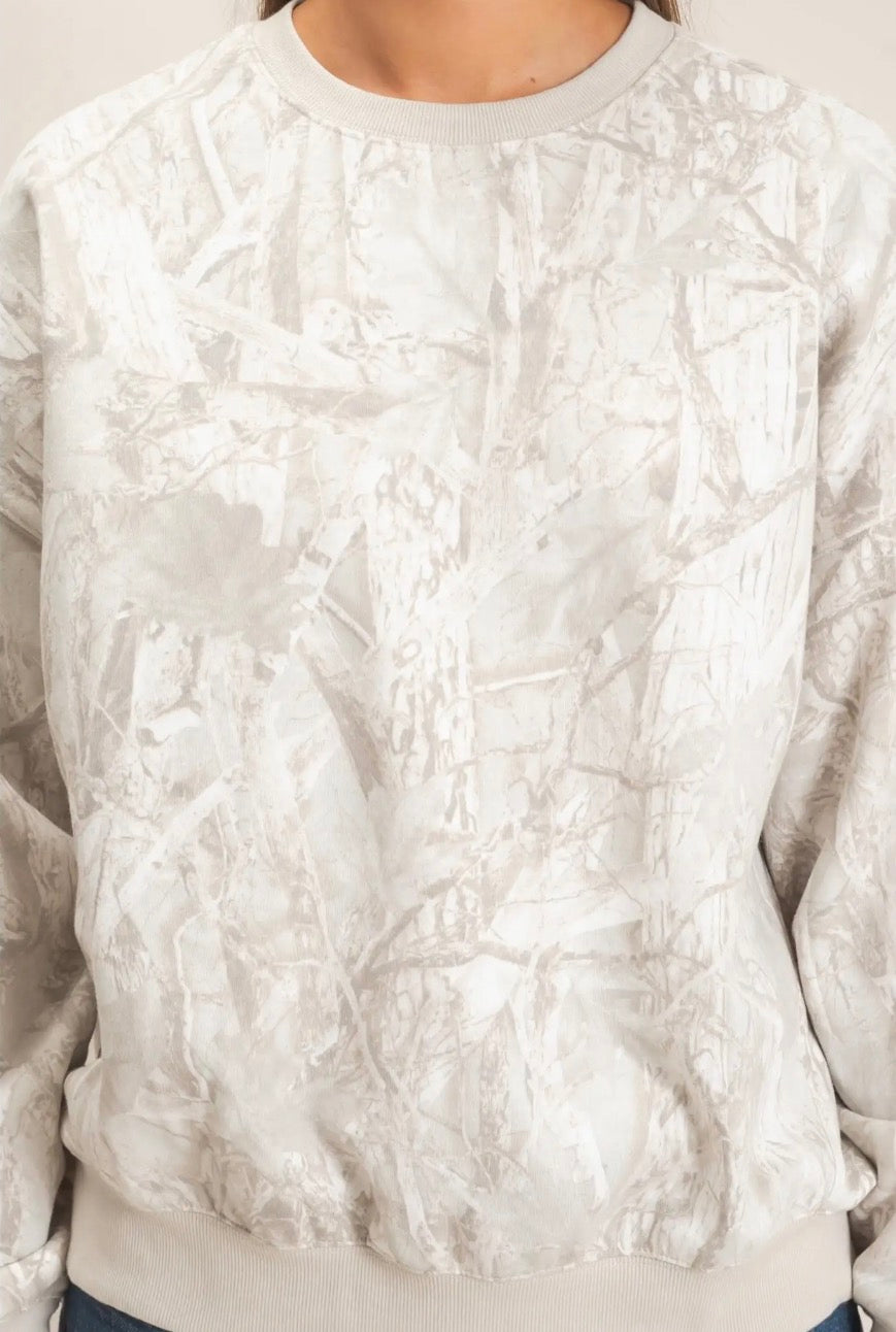 Light Camo Crewneck