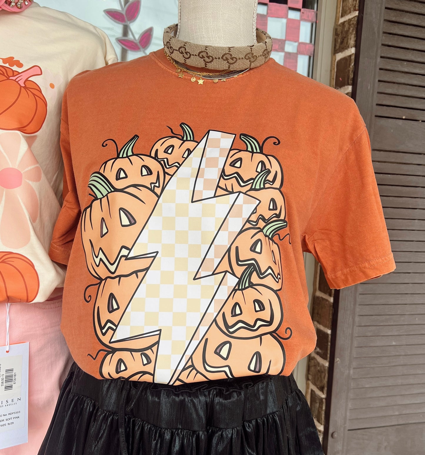 Electric Pumpkin Tee