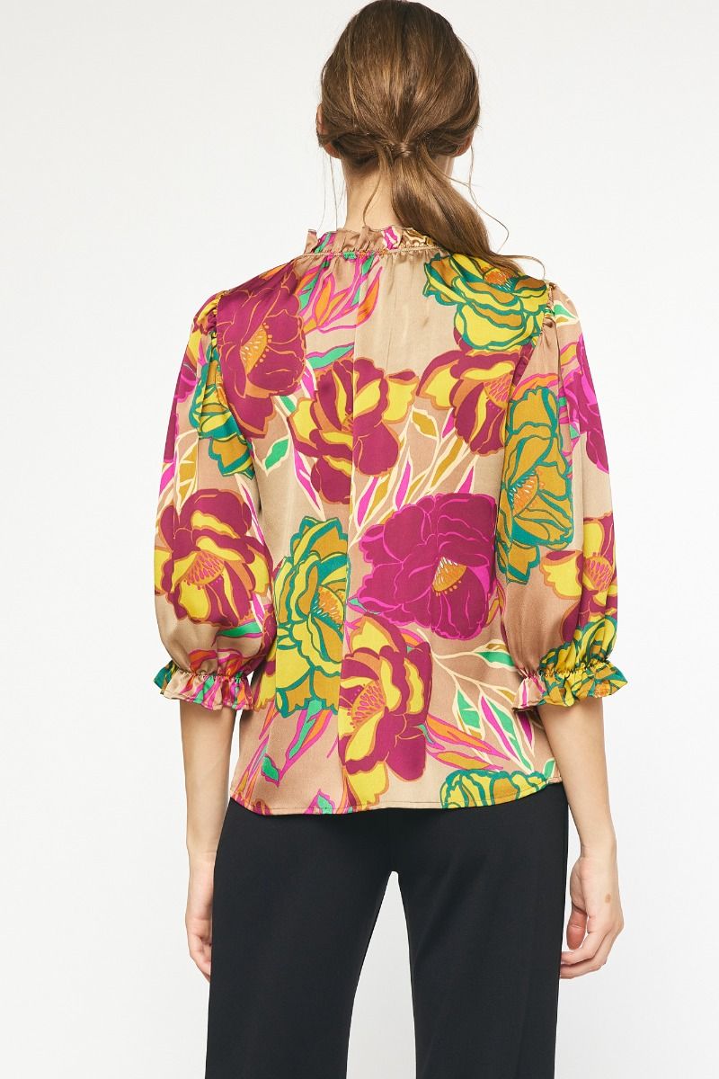 Hibiscus Blouse