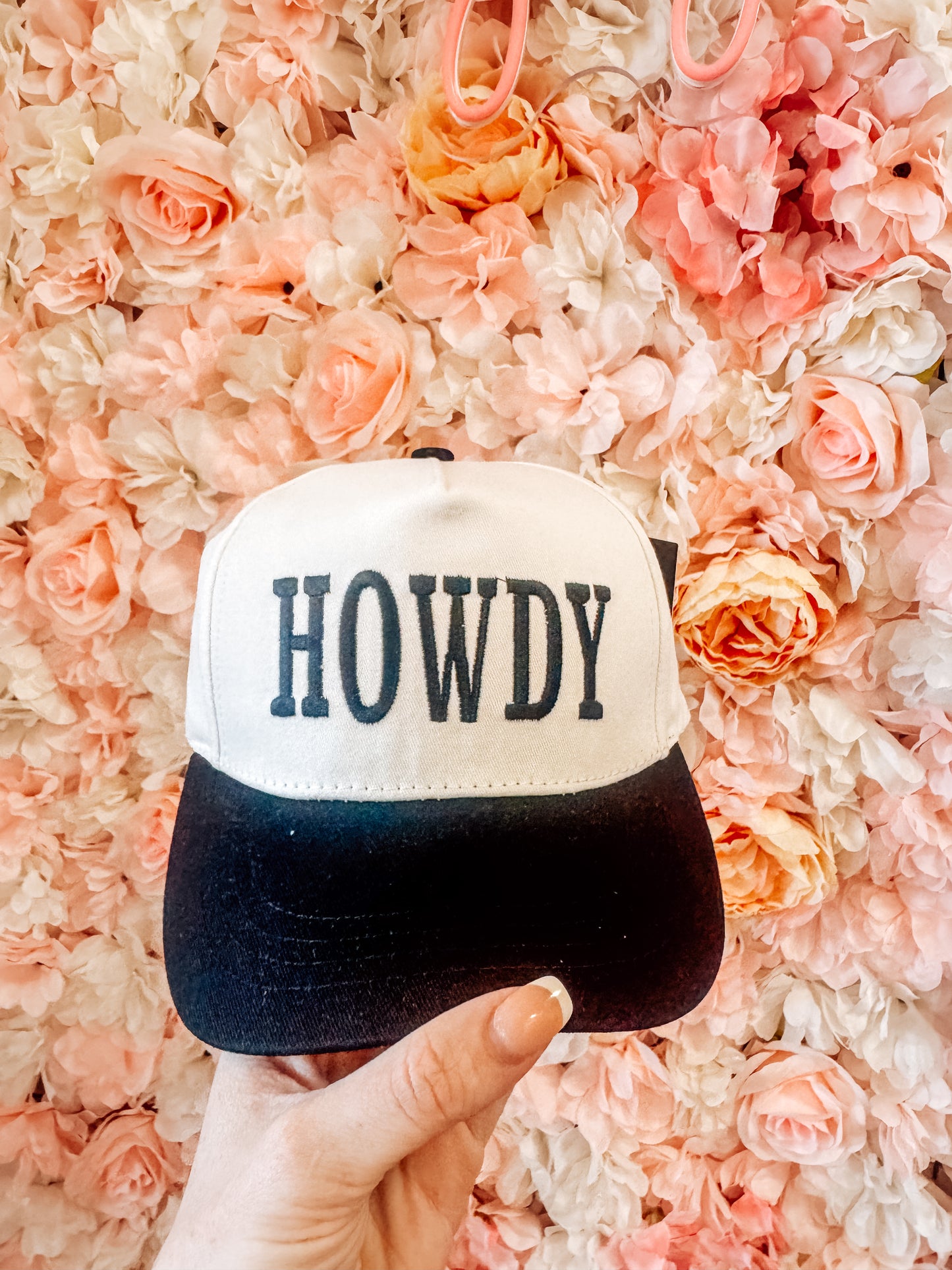 Embroidered Canvas Hat