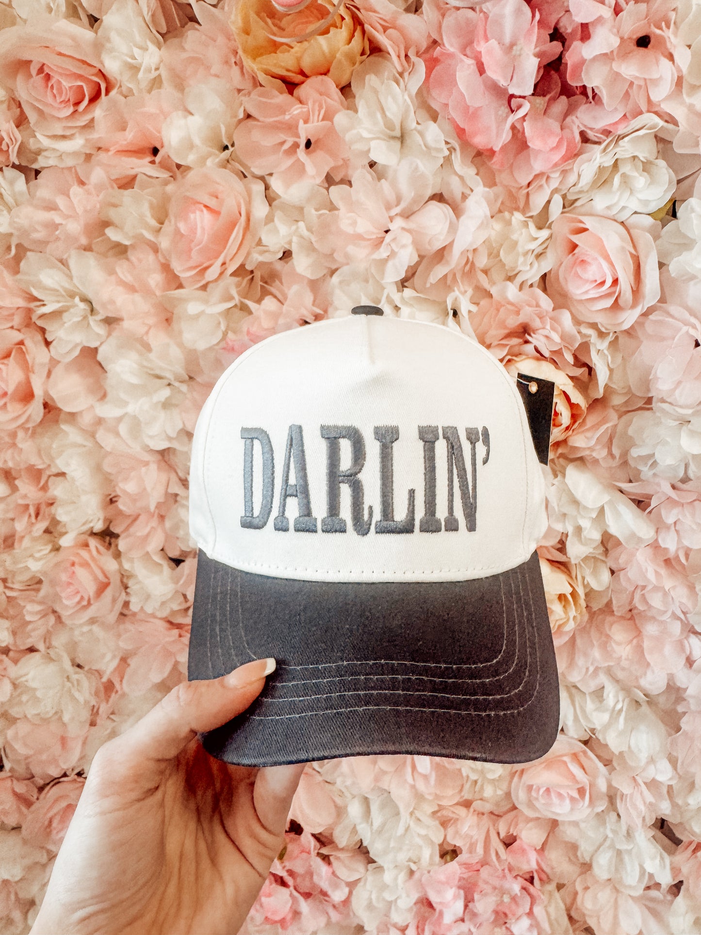 Embroidered Canvas Hat