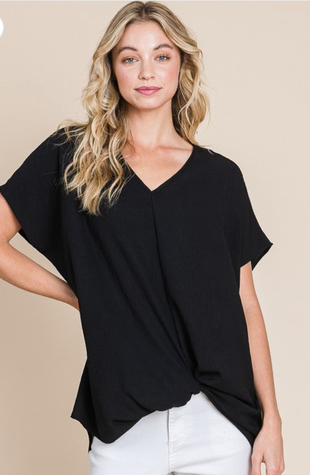 Just Relax Tee- Black