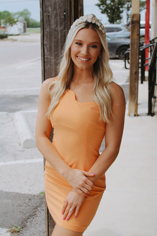 Orange Dreamsicle Dress