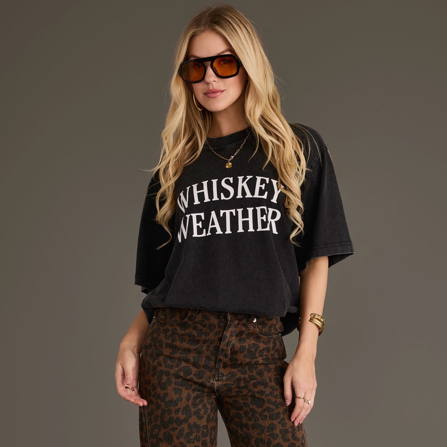 Whiskey Weather Tee
