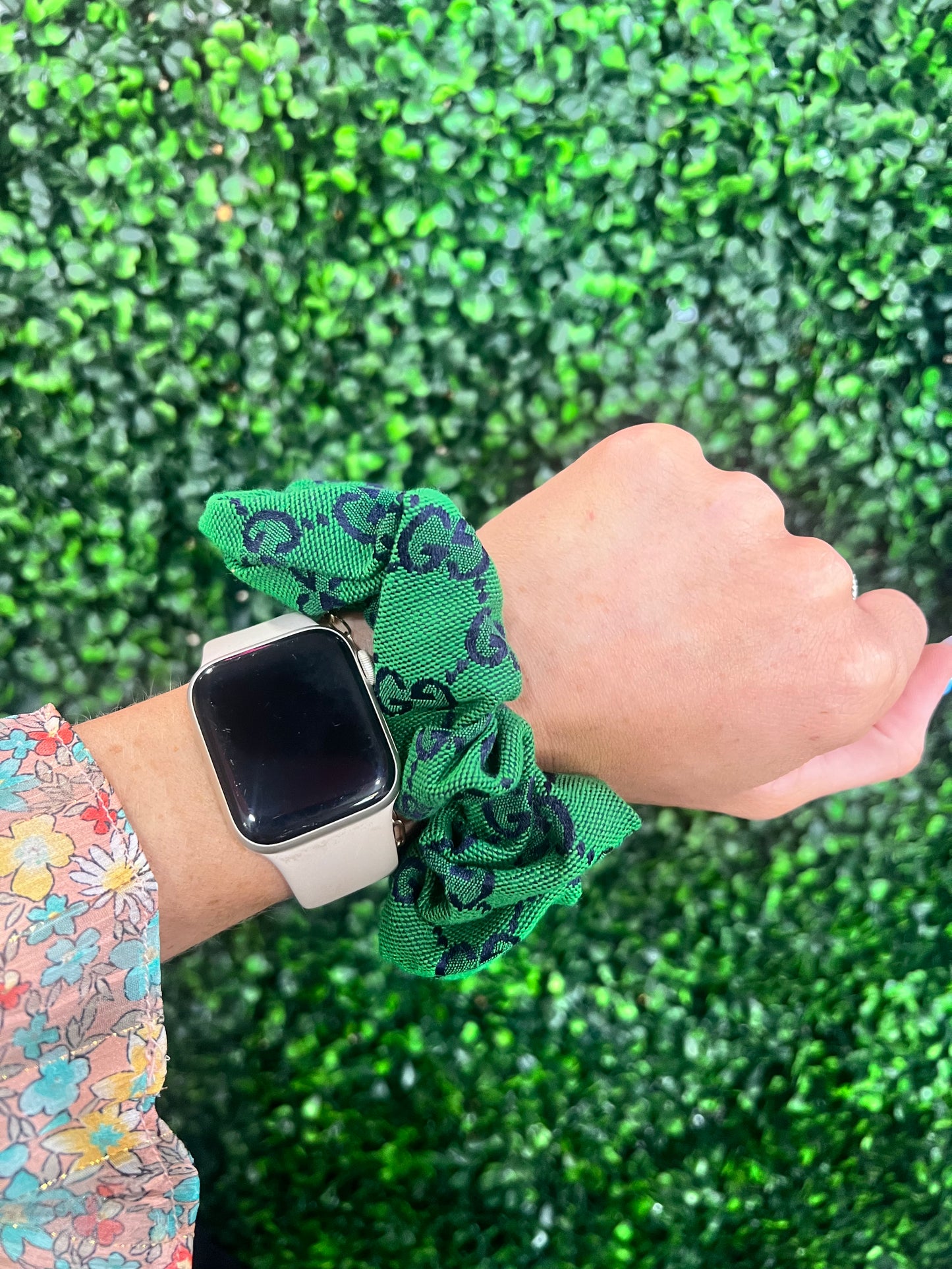 G Green Scrunchie