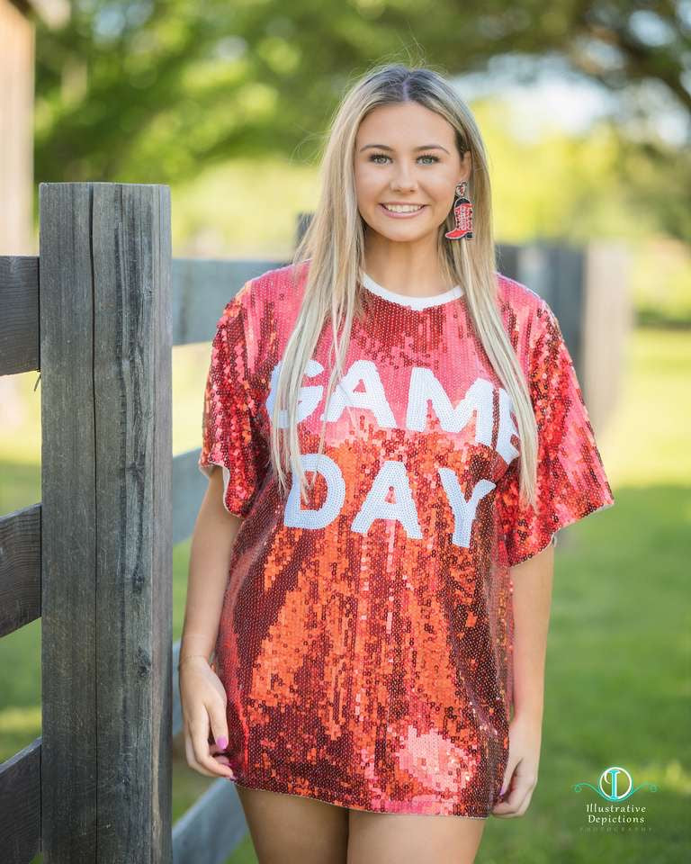 Game Day Sequin Dress