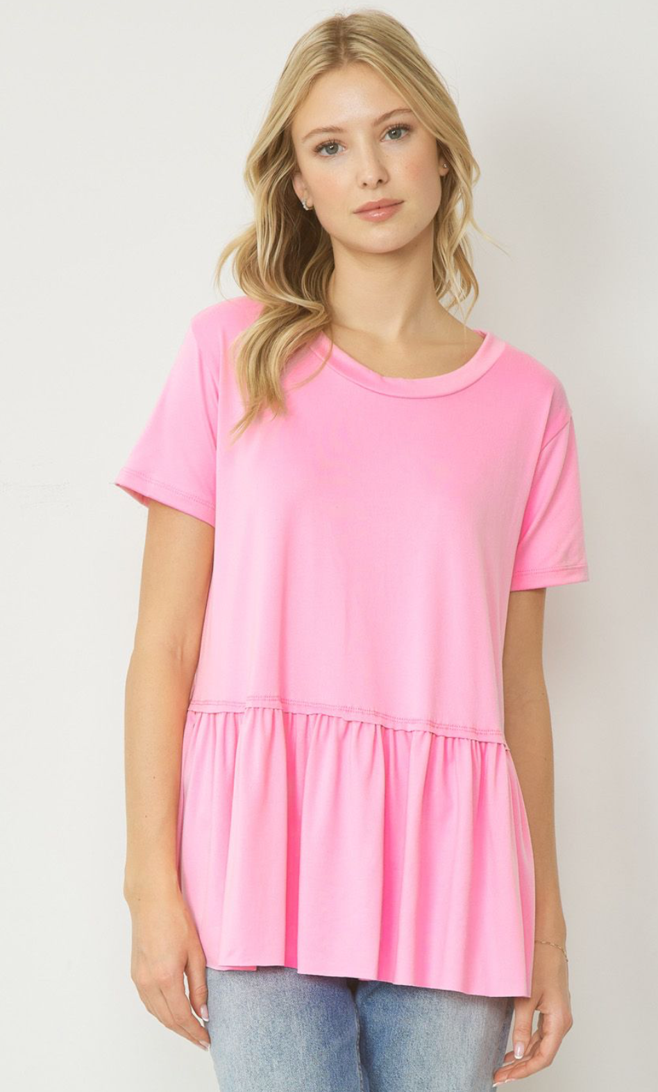 Pink Tier Top