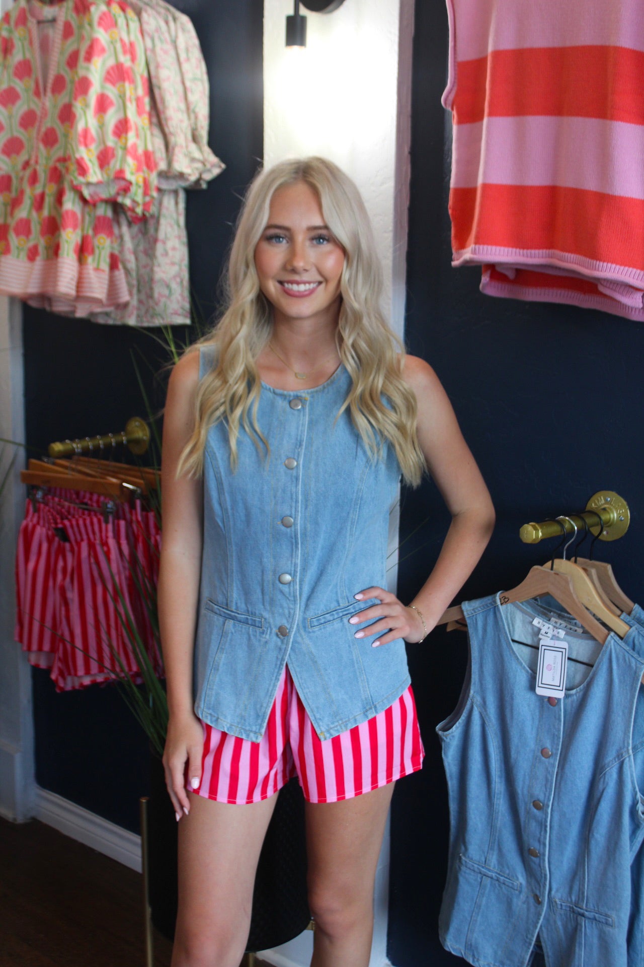 Light Denim Vest
