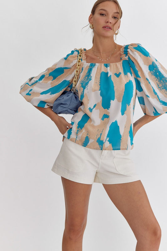 Wave on Wave Blouse