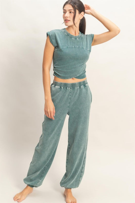 Dark Teal Comfy Set