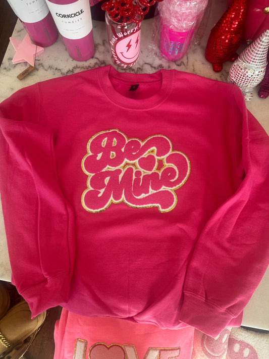 Be Mine Patch Sweatshirt