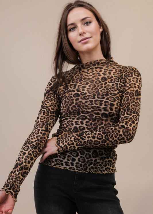 Wild Thing Sheer Top