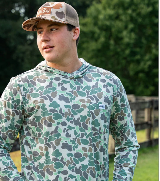 Green Duck Camo Performance T