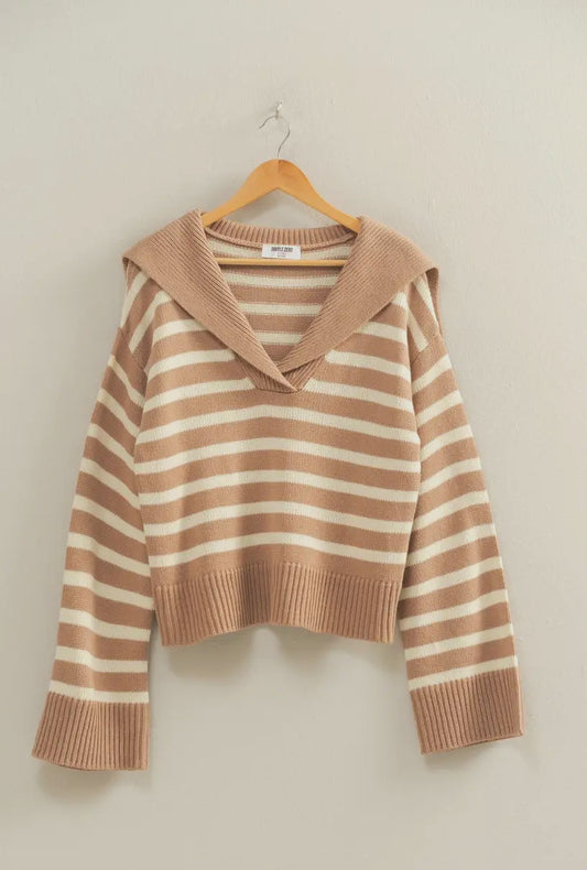 Sailor Collar Sweater