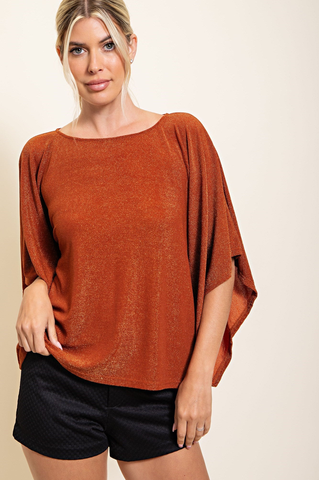 Rust Butterfly Blouse