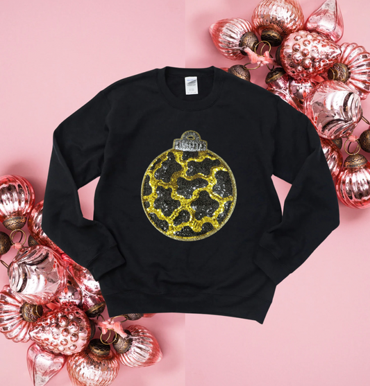 Cheetah Sequin Bulb Sweatshirt