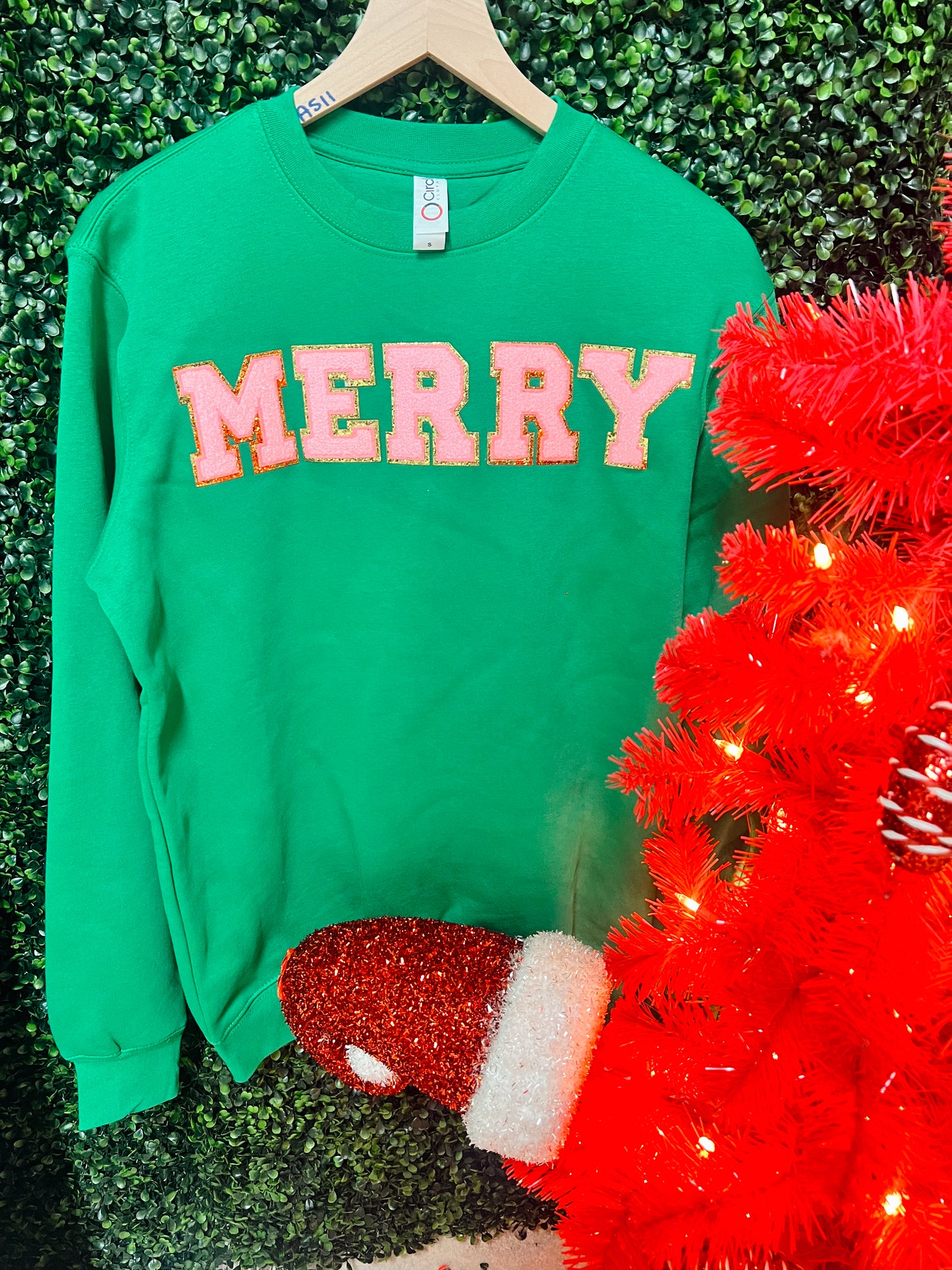 Merry Chenille Sweatshirt
