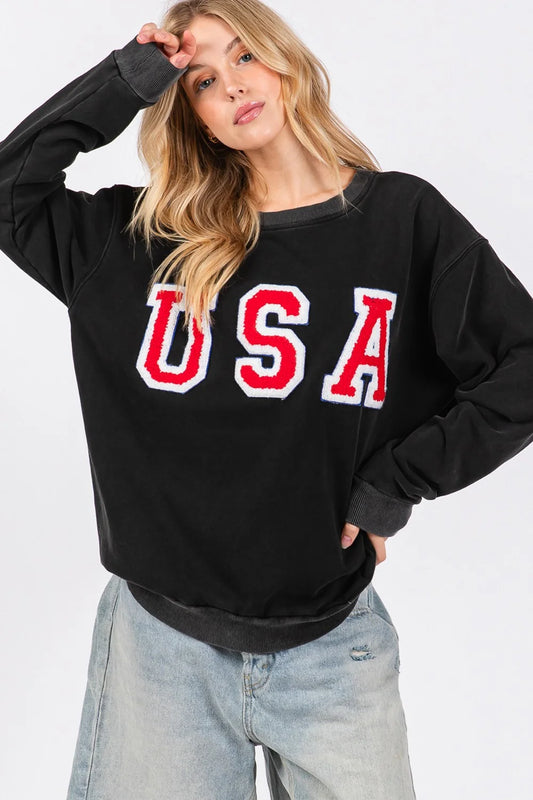 USA Patch sweatshirt