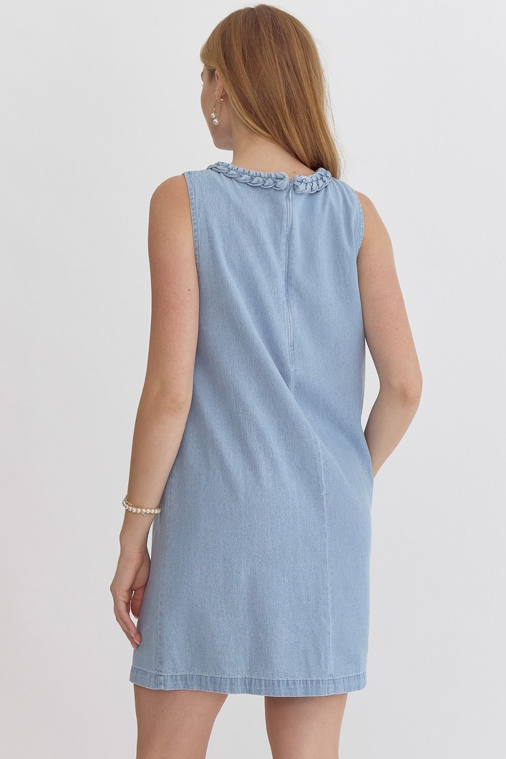 So Chic Denim Dress