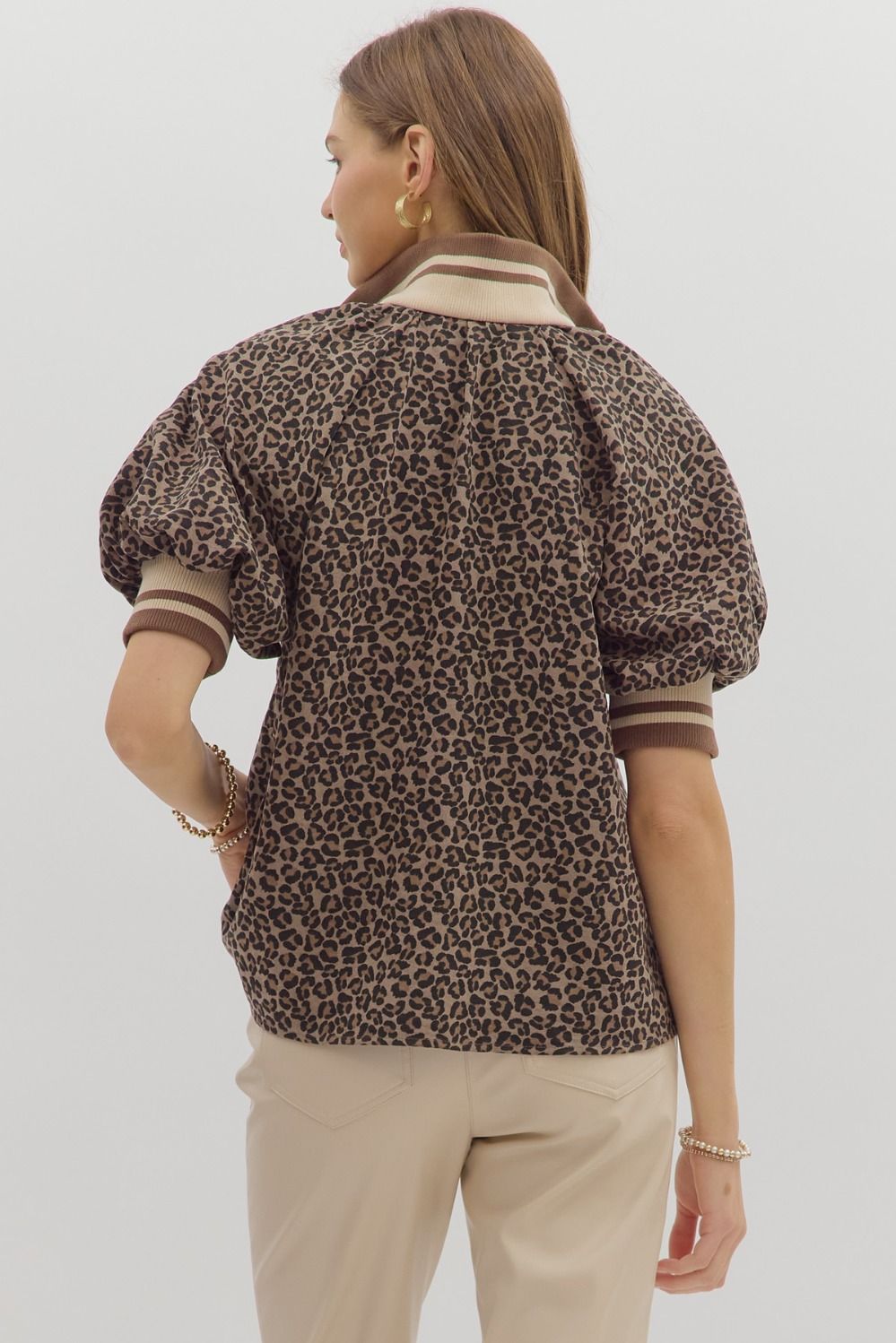Leopard League Blouse