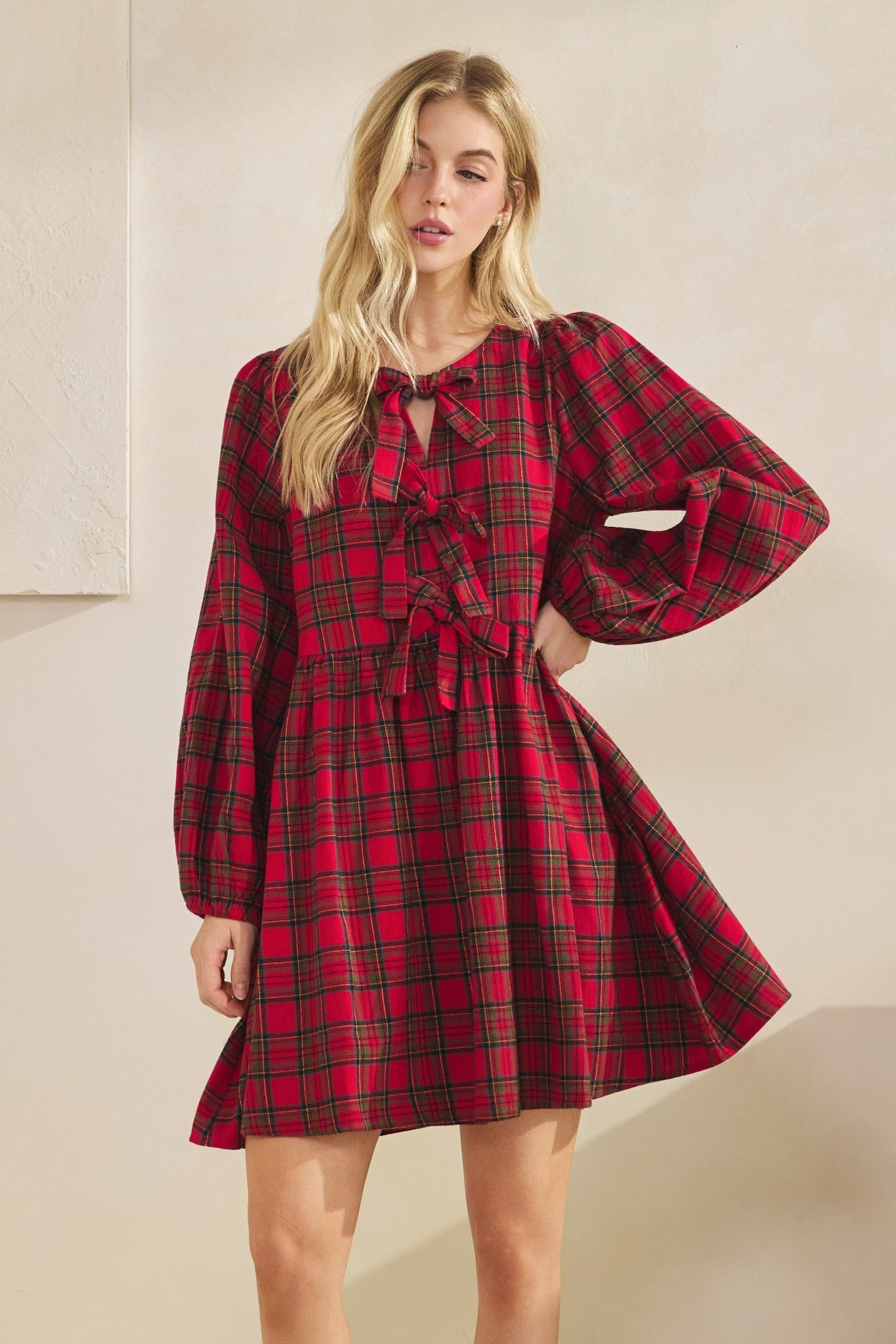 Plaid Dress