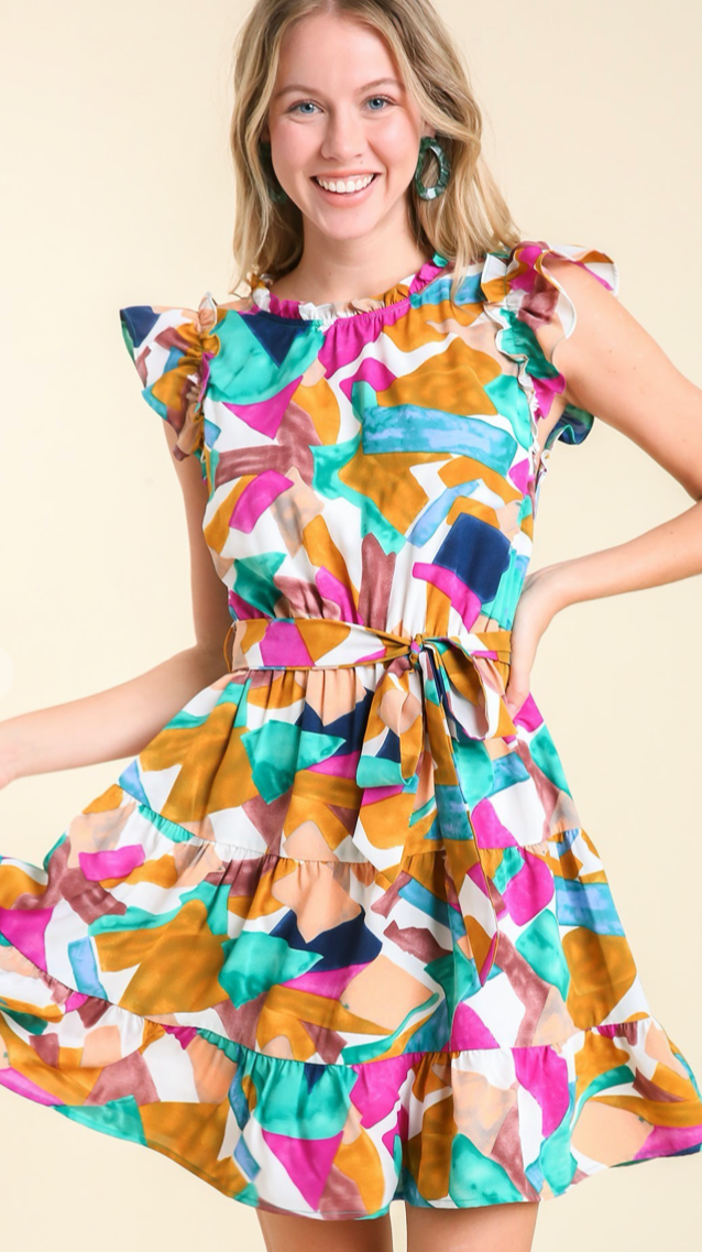 Geometric Multi Dress