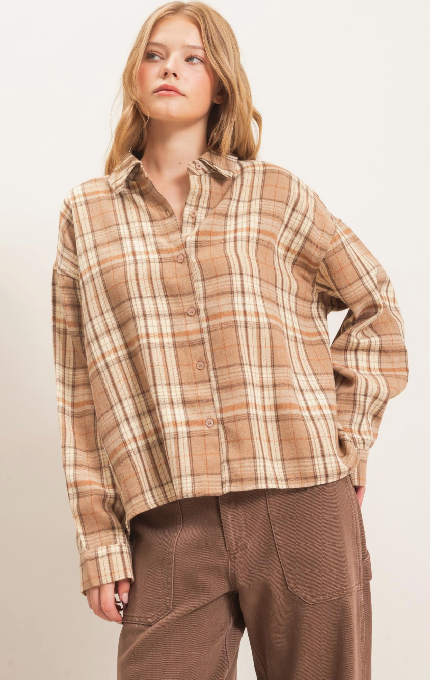 Mocha Plaid Flannel