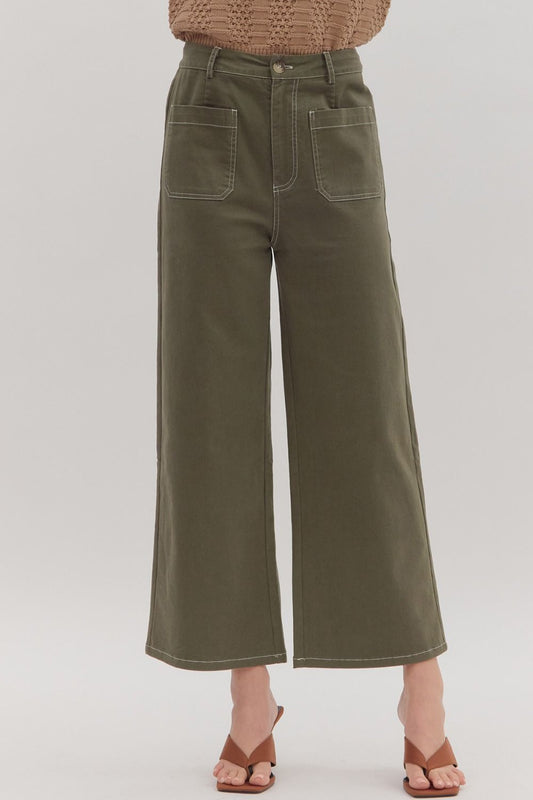 Army Green Pants