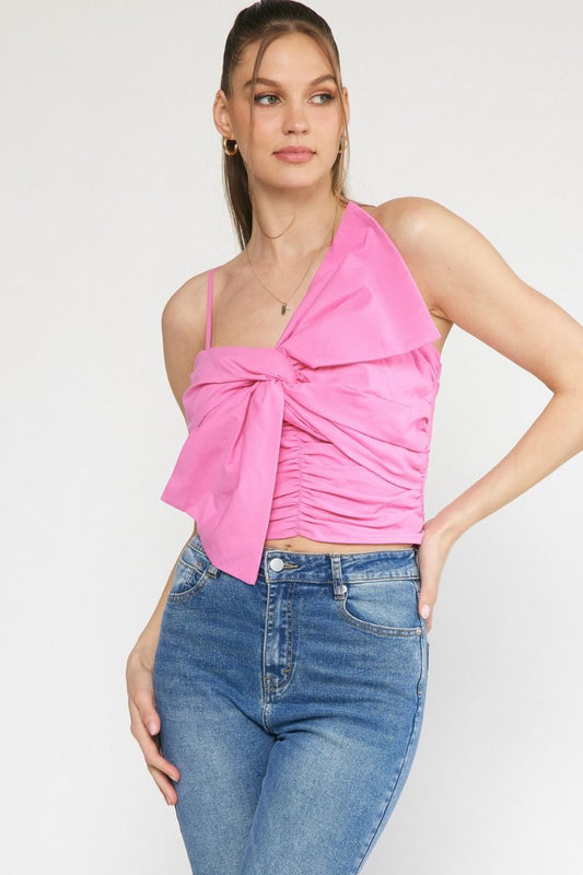 Pink Bow Top