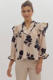 Autumn Blooms Top